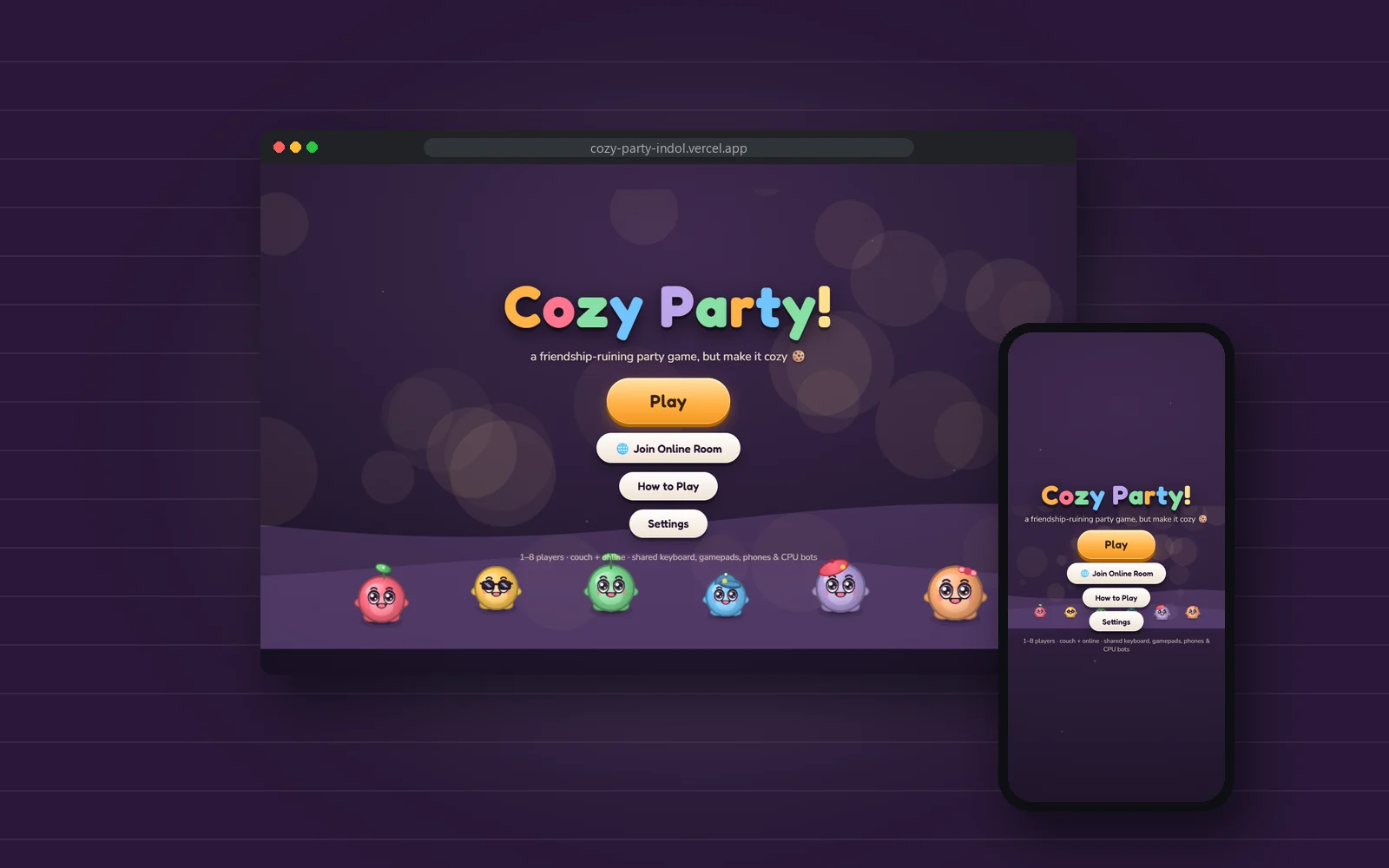 Cozy Party project cover