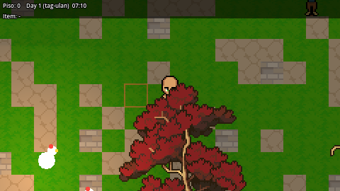 Heart and Soil farm scene screenshot showing the family plot, vegetable rows, and provincial lighting.